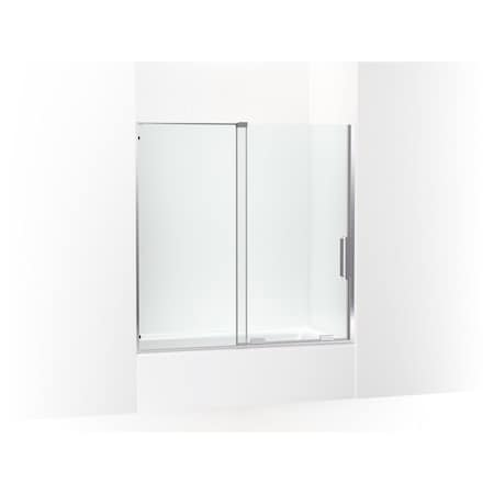Kohler Echelon Sliding Bath Door, 58-1/4In H X 55.75 - 59.75In W 707623-8L-SHP